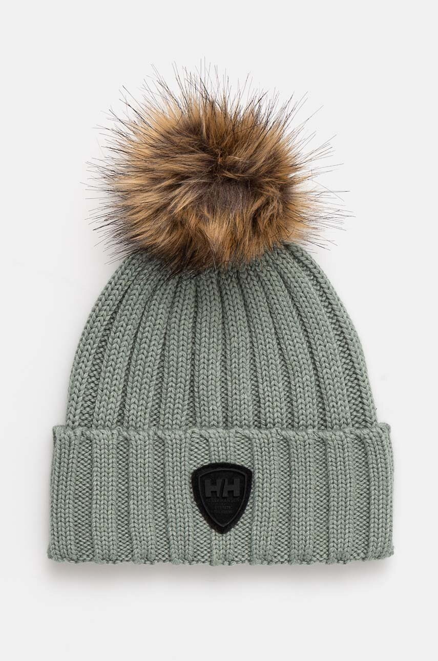 

Шапка Helly Hansen Limelight в зелено, Зелен