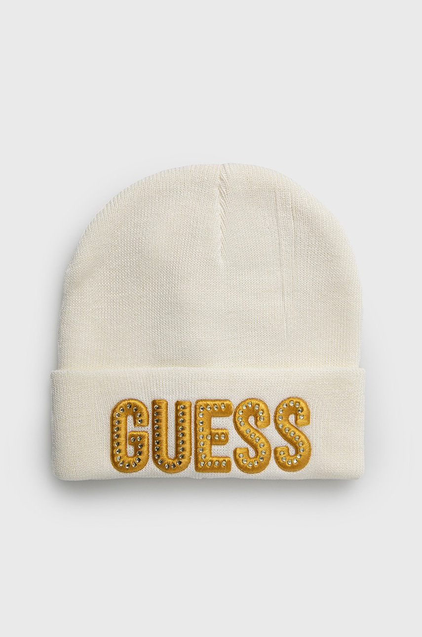 

Guess Jeans - Детска шапка, Бял