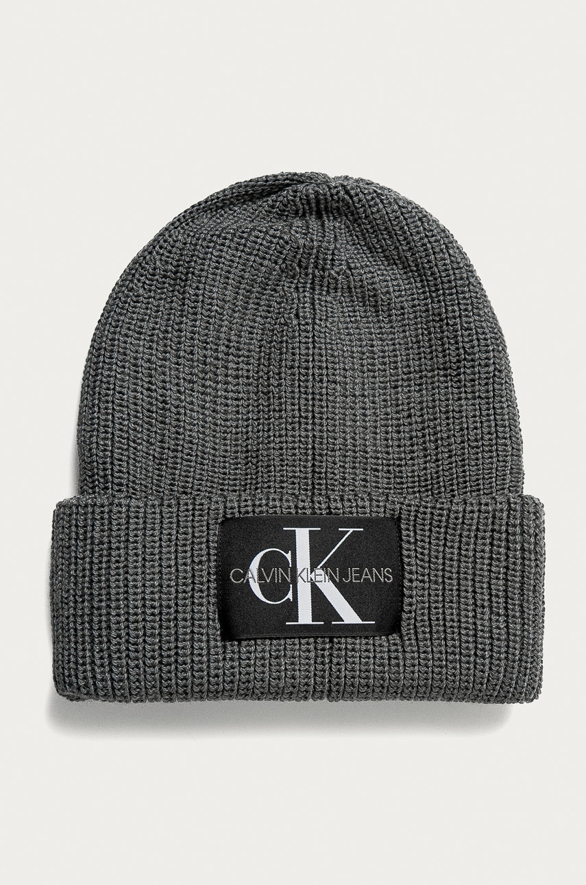 

Calvin Klein Jeans - Шапка, Сив