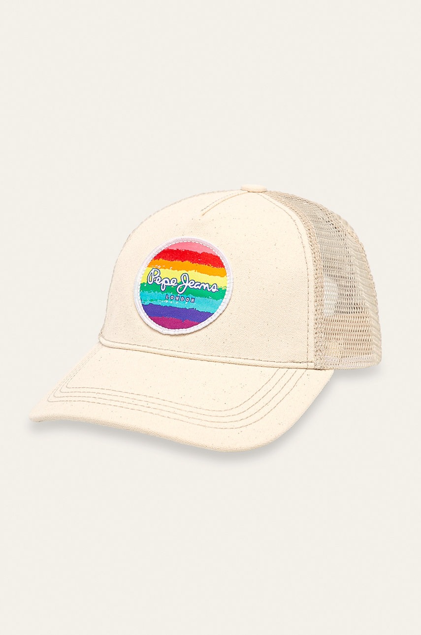 

Pepe Jeans - Шапка Woolf Pride, Бежов
