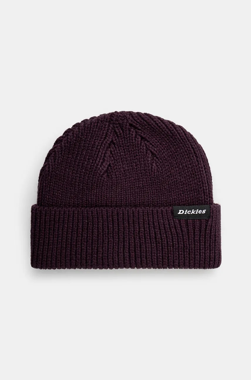 Dickies caciula culoarea negru, din tricot gros