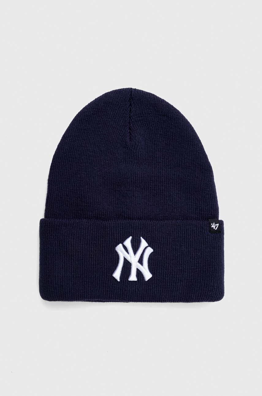 47brand caciula MLB New York Yankees Haymaker culoarea albastru marin