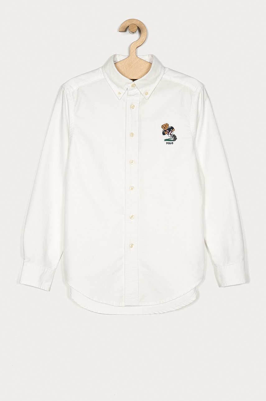 

Polo Ralph Lauren - Детская хлопковая рубашка 134-176 cm, Белый