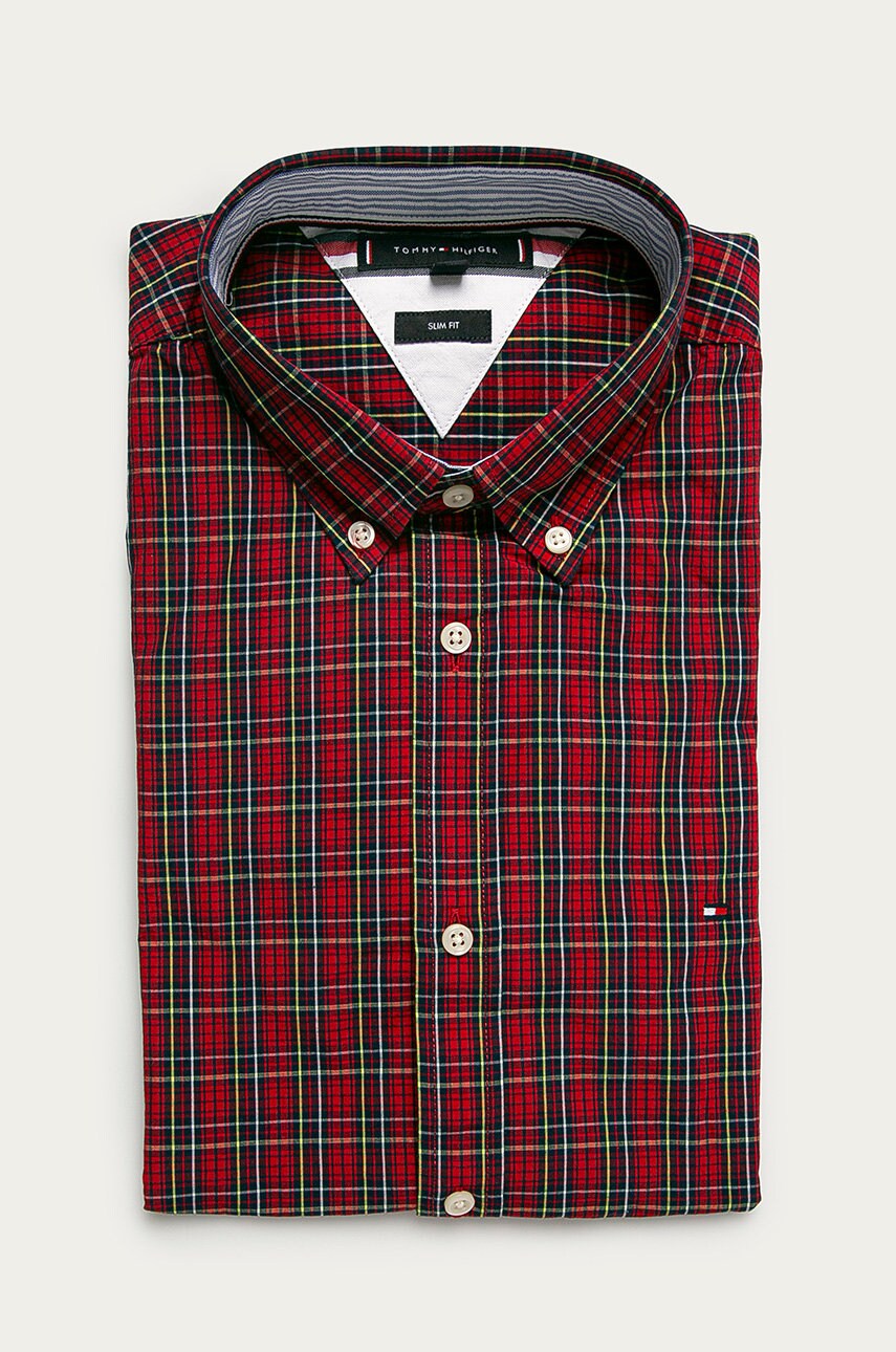 

Tommy Hilfiger - Хлопковая рубашка, Красный