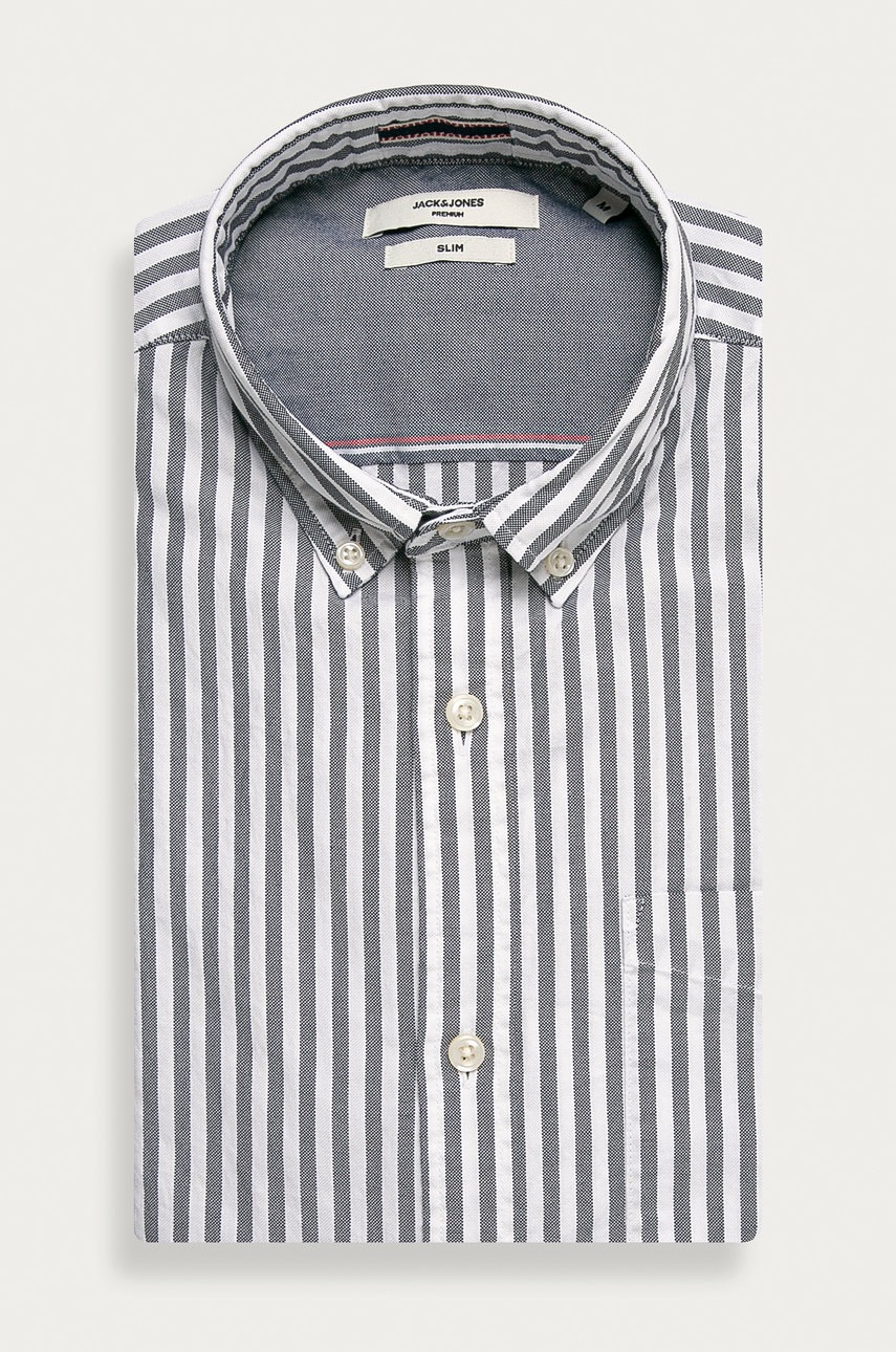 

Premium by Jack&Jones - Хлопковая рубашка, Тёмно-синий