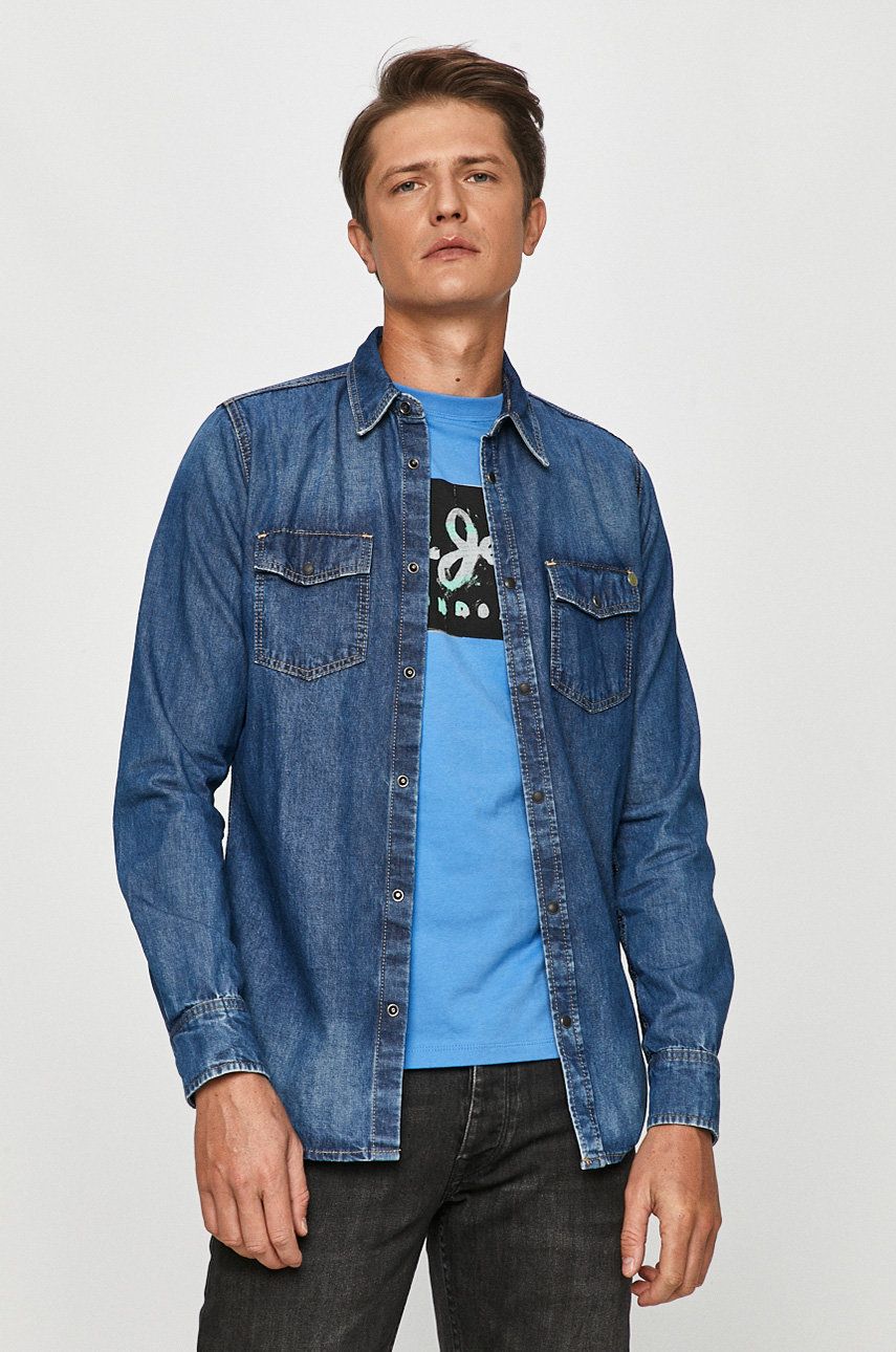 Pepe Jeans - Camasa jeans Hammond