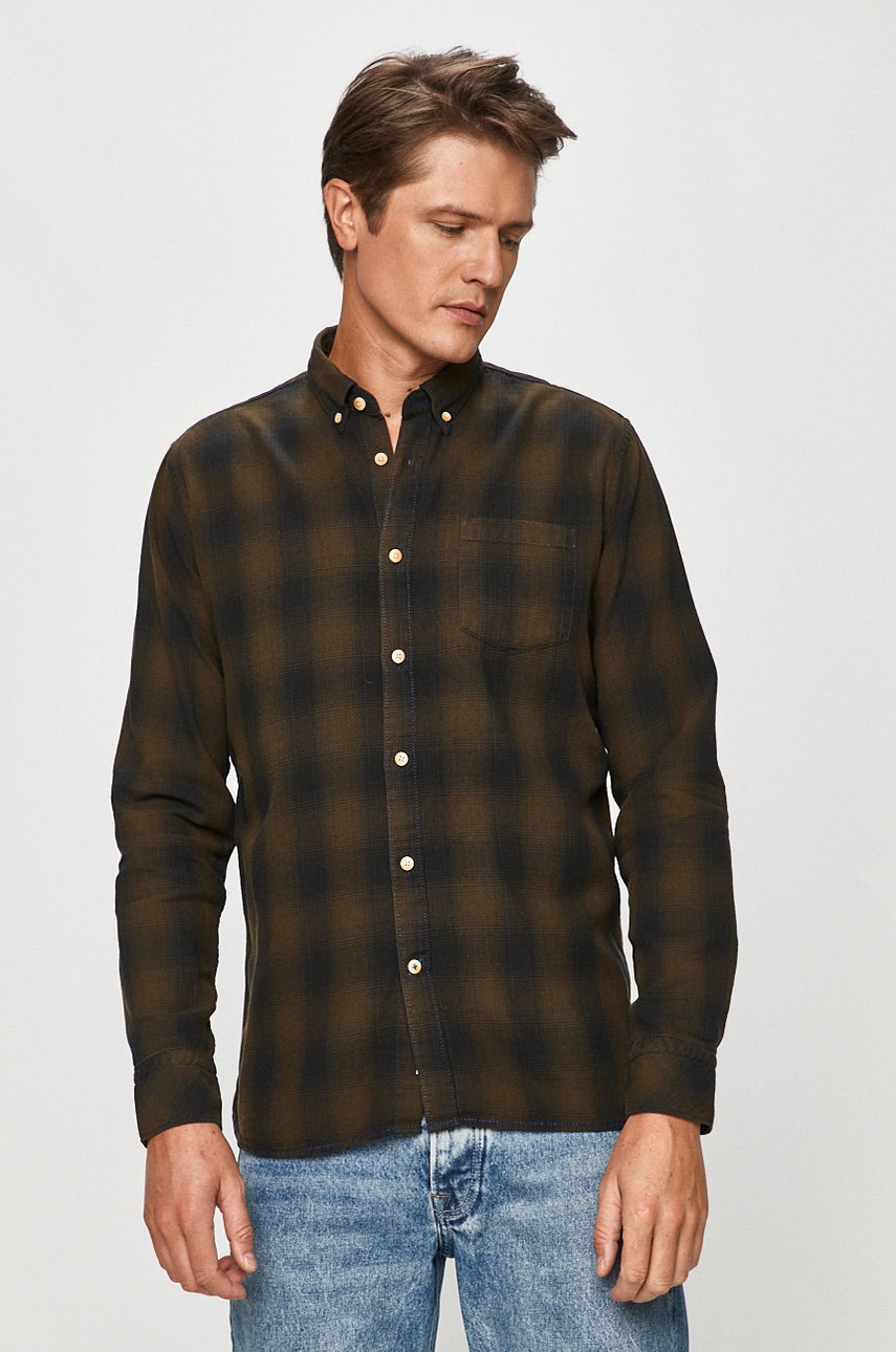 Pepe Jeans - Camasa din bumbac Owen