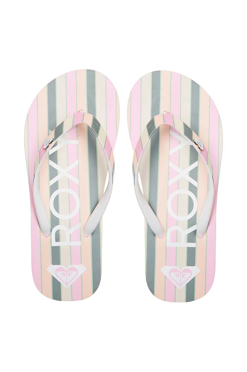 

Детски джапанки Roxy в черно, Зелен