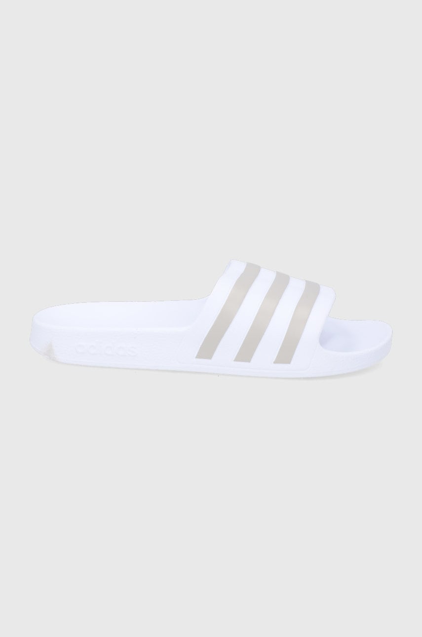 Adidas Papuci EF1730 bărbați, culoarea alb