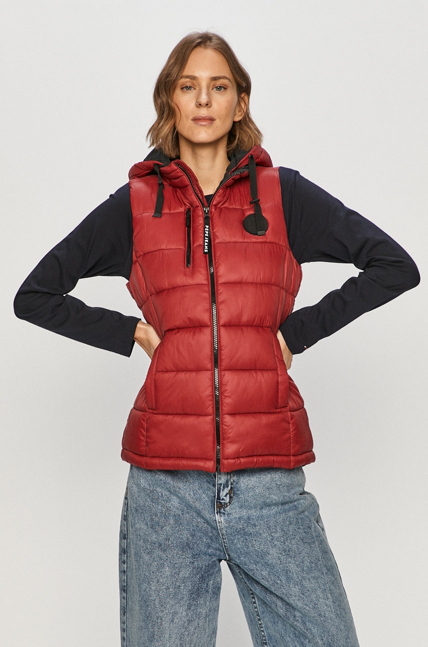 

Pepe Jeans - Елек Chia, Бордо