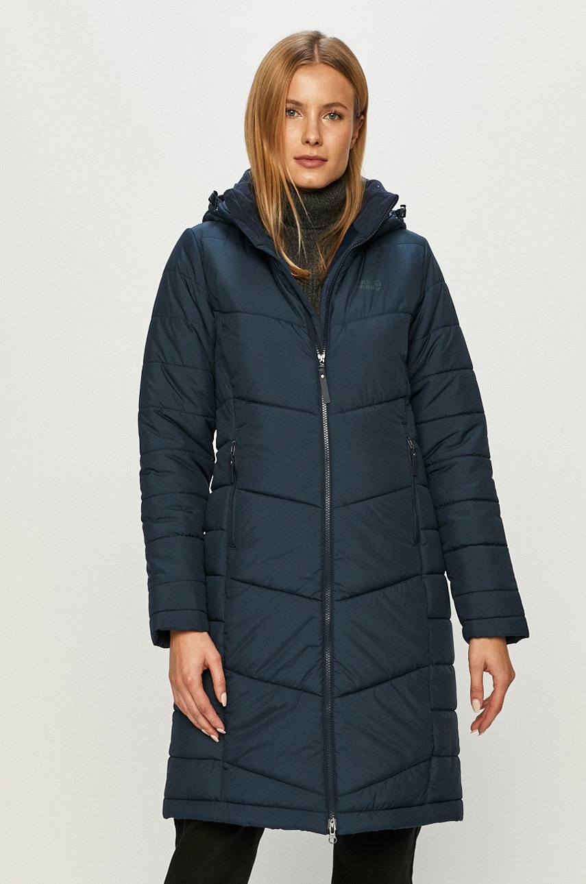 

Яке Jack Wolfskin дамско в тъмносиньо със зимна изолация, Тъмносин