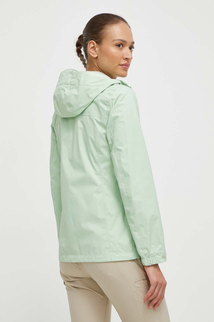 Μπουφάν Columbia Pouring Adventure II χρώμα πράσινο 1760071 φωτογραφία