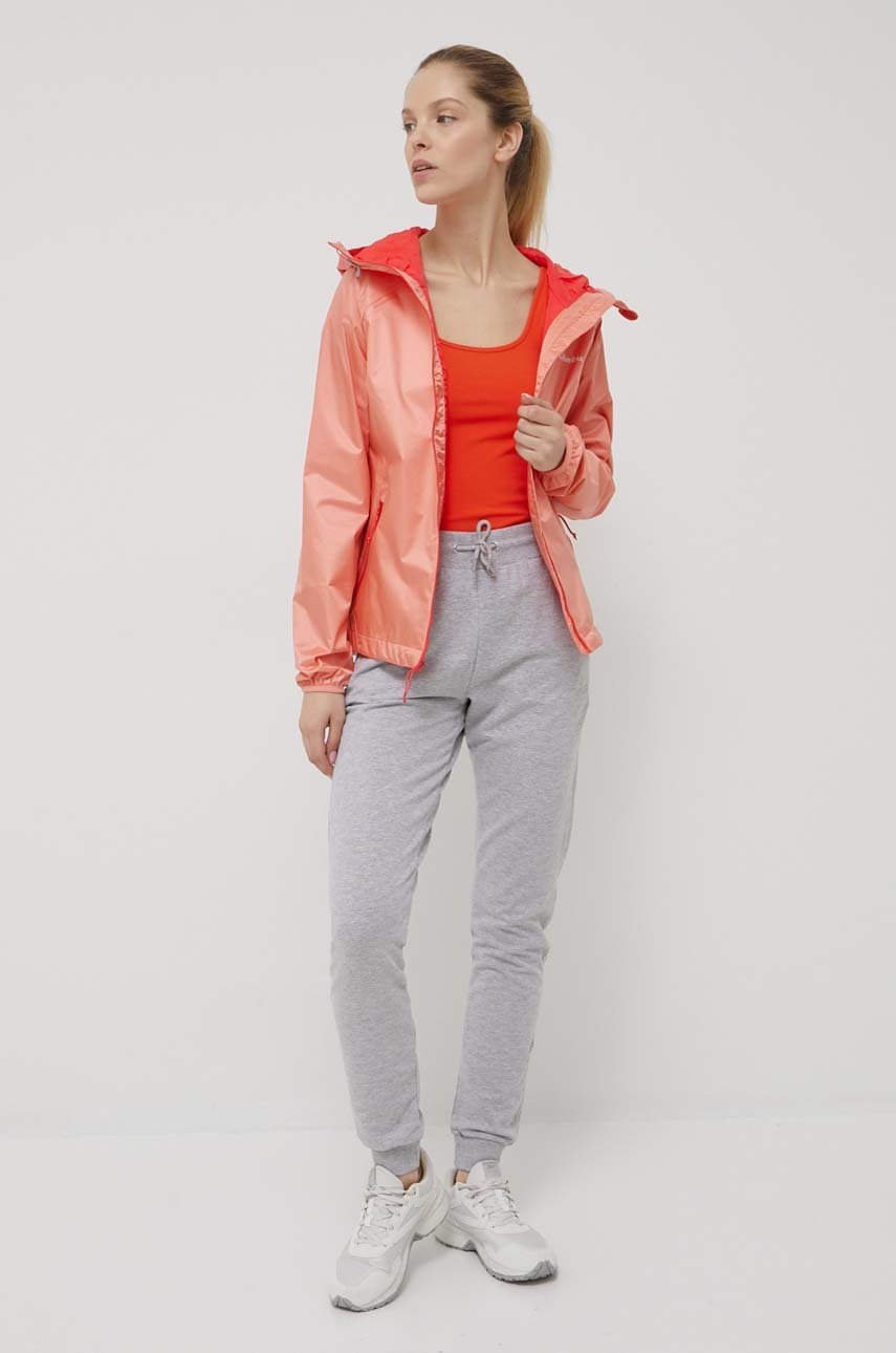

Куртка-дощовик Columbia Ulica Jacket жіноча колір помаранчевий перехідна