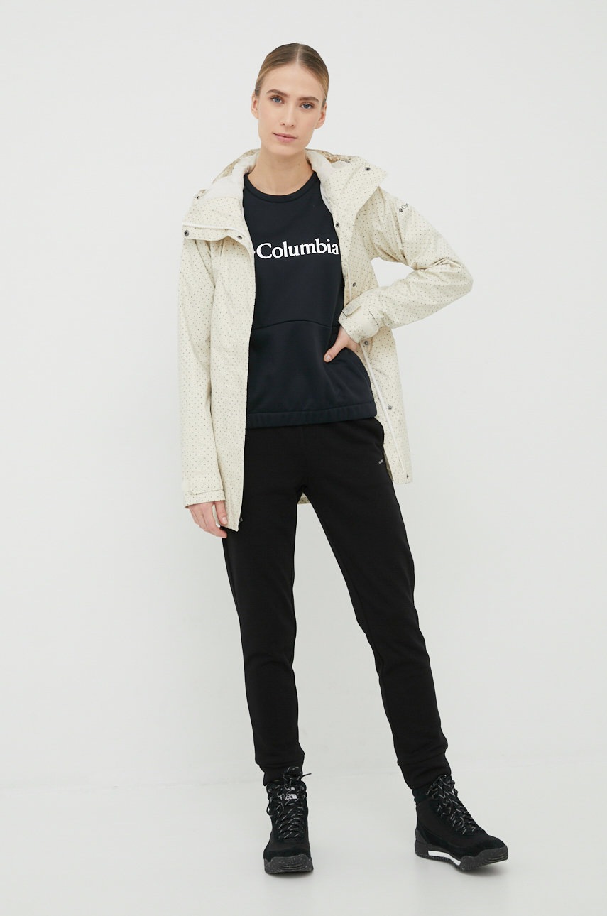 

Куртка-дощовик Columbia Splash A Little Ii Jacket жіноча колір бежевий перехідна