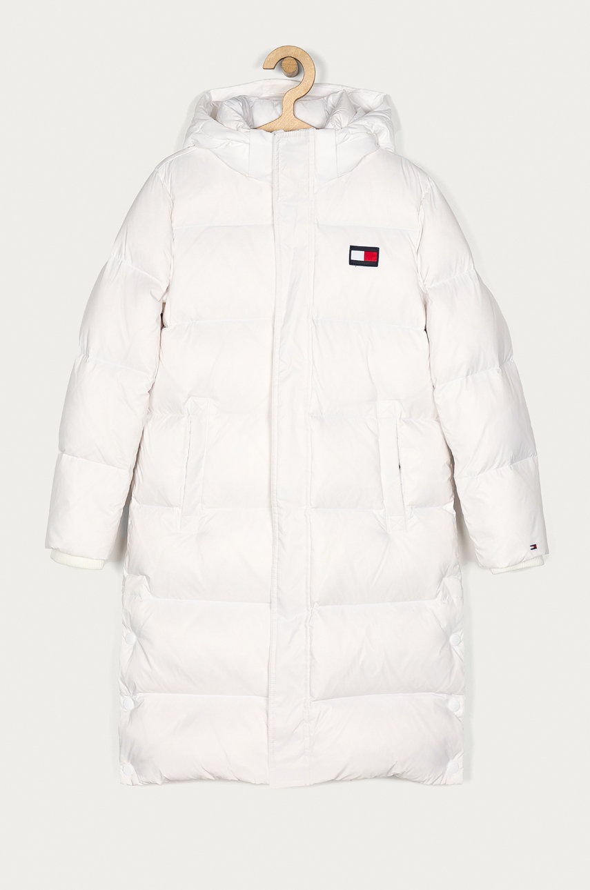 

Tommy Hilfiger - Детско пухено яке 140- cm, Бял