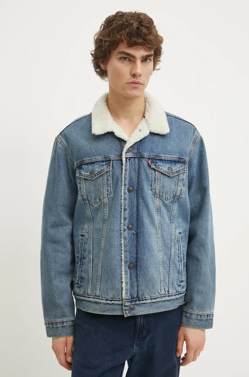 Džínová bunda Levi's 16365.0128-MedIndigoW