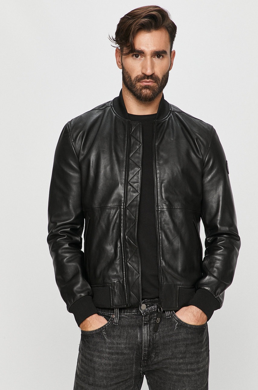 Trussardi Jeans - Geaca de piele
