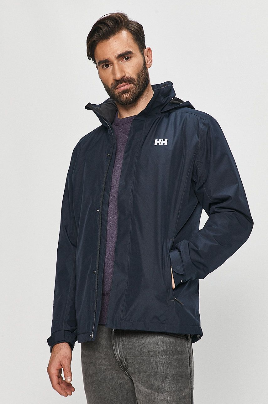 Helly Hansen Geaca Dubliner Insulated Jacket Barbati, Culoarea Bleumarin, De Tranzitie 53117