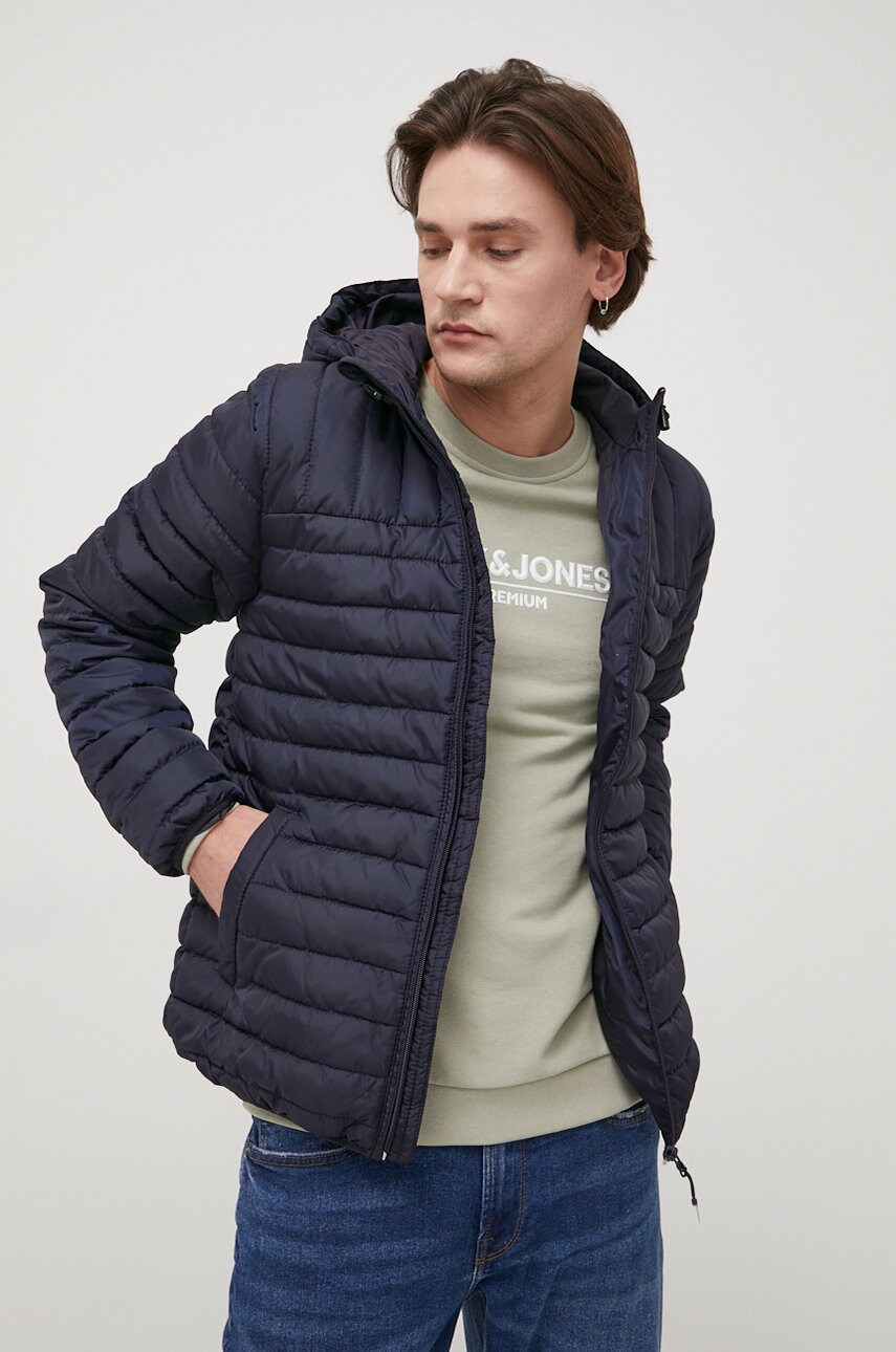 

Яке Only & Sons мъжко в тъмносиньо с преходна изолация, Тъмносин