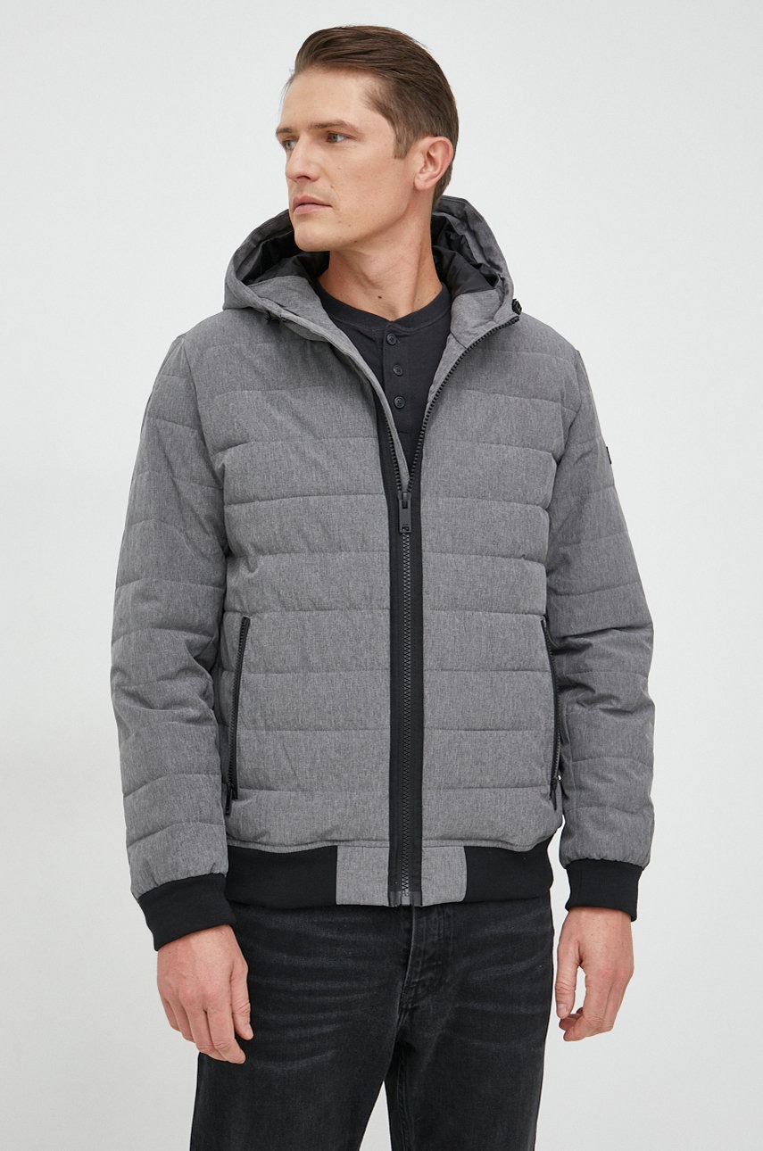 

Яке Dkny в сиво със зимна изолация, Сив