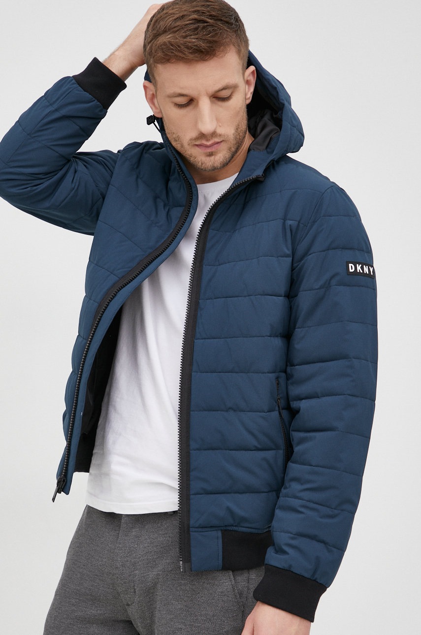 

Яке Dkny със зимна изолация, Син