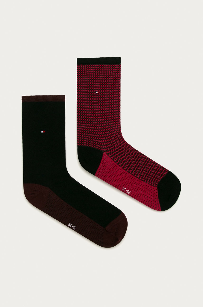 

Tommy Hilfiger - Носки (2-pack, Бордо