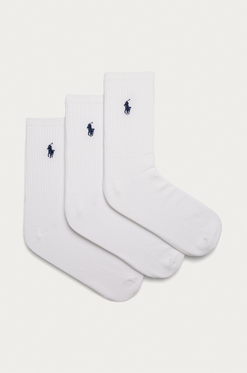 

Polo Ralph Lauren - Чорапки (3 бройки), Бял