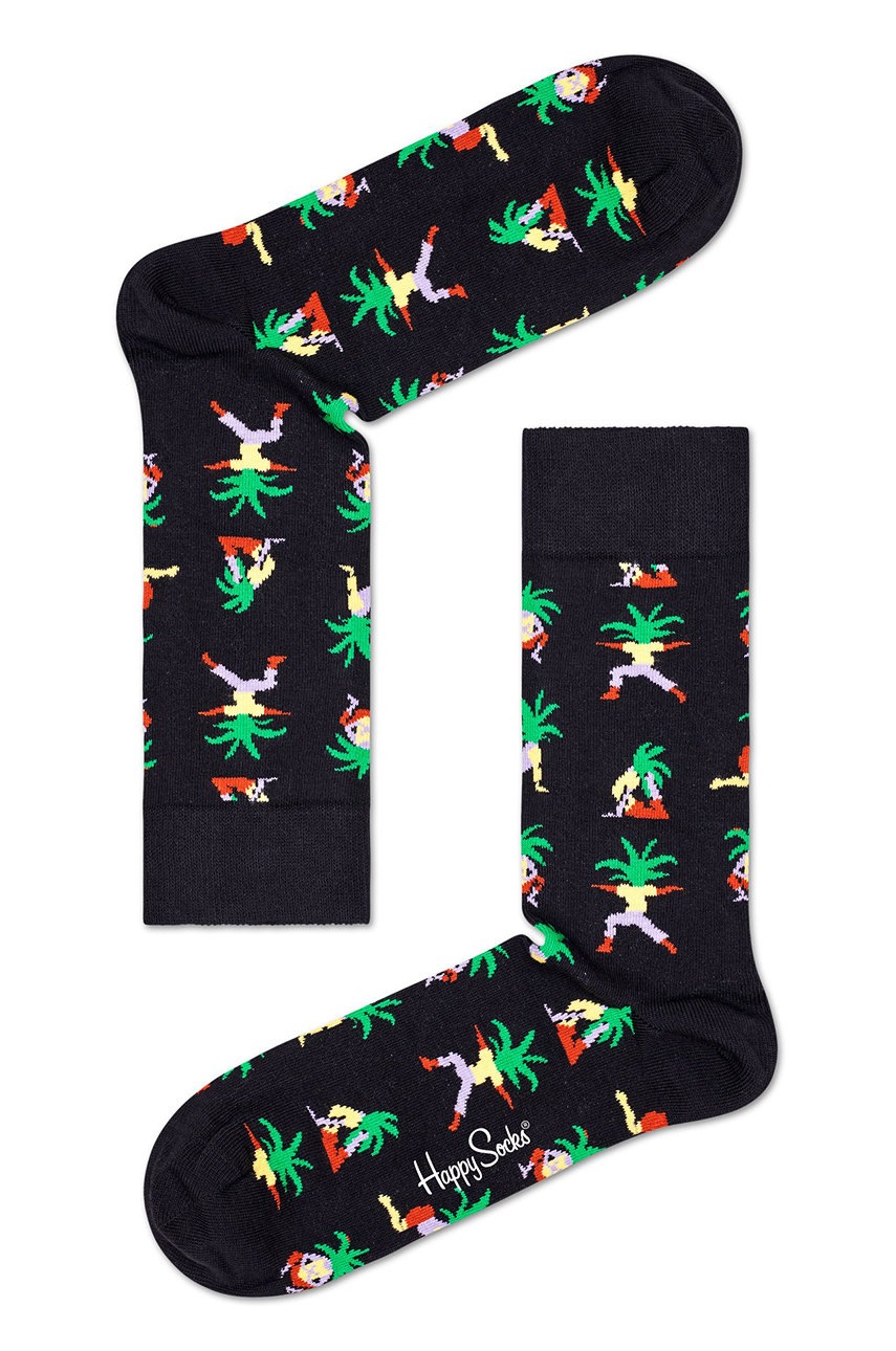 

Happy Socks - Носки Yoga Palm Sock, Чёрный