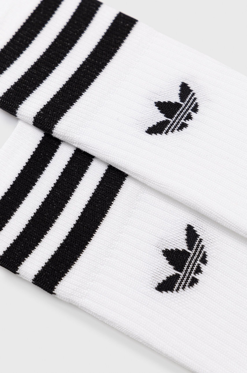 

Дитячі шкарпетки adidas Originals колір білий