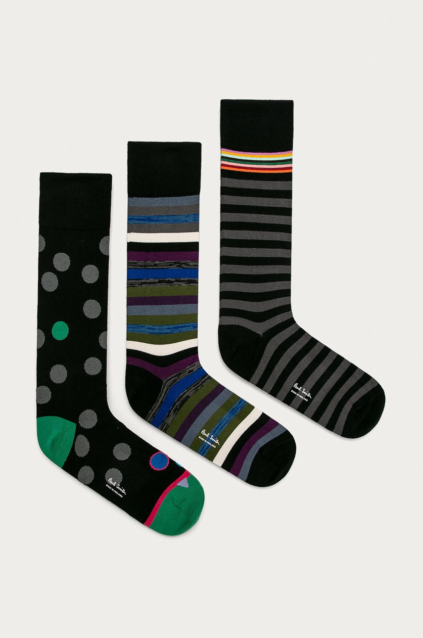 

Paul Smith - Носки (3 пары, Чёрный