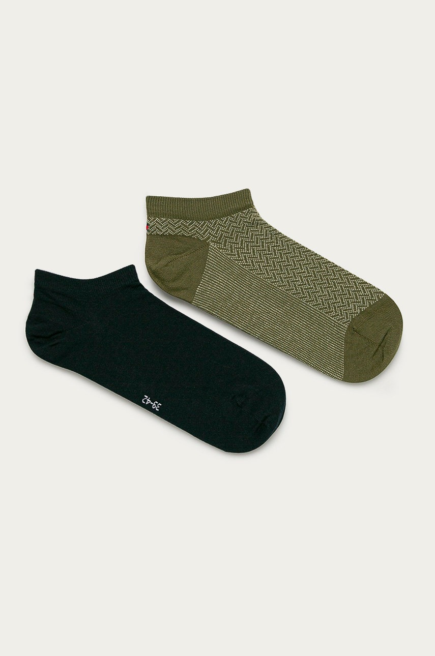 

Tommy Hilfiger - Короткие носки (2-pack, Зелёный
