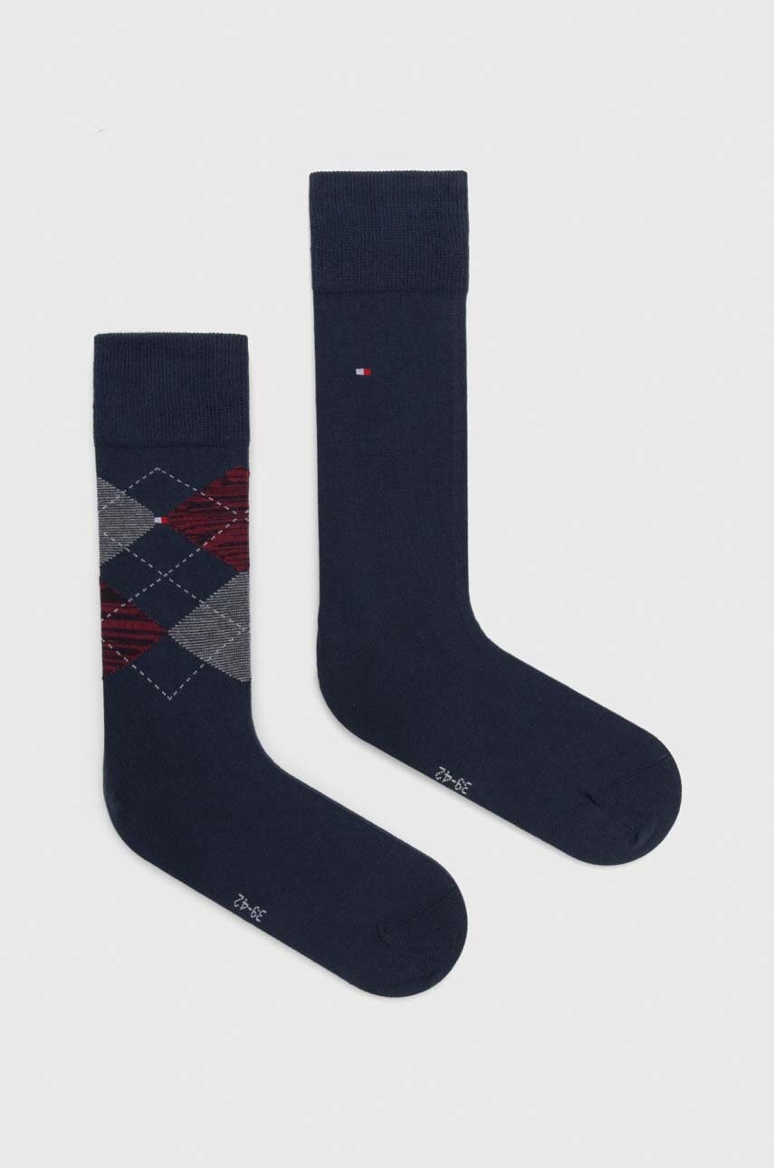 

Шкарпетки Tommy Hilfiger 2-pack чоловічі колір синій