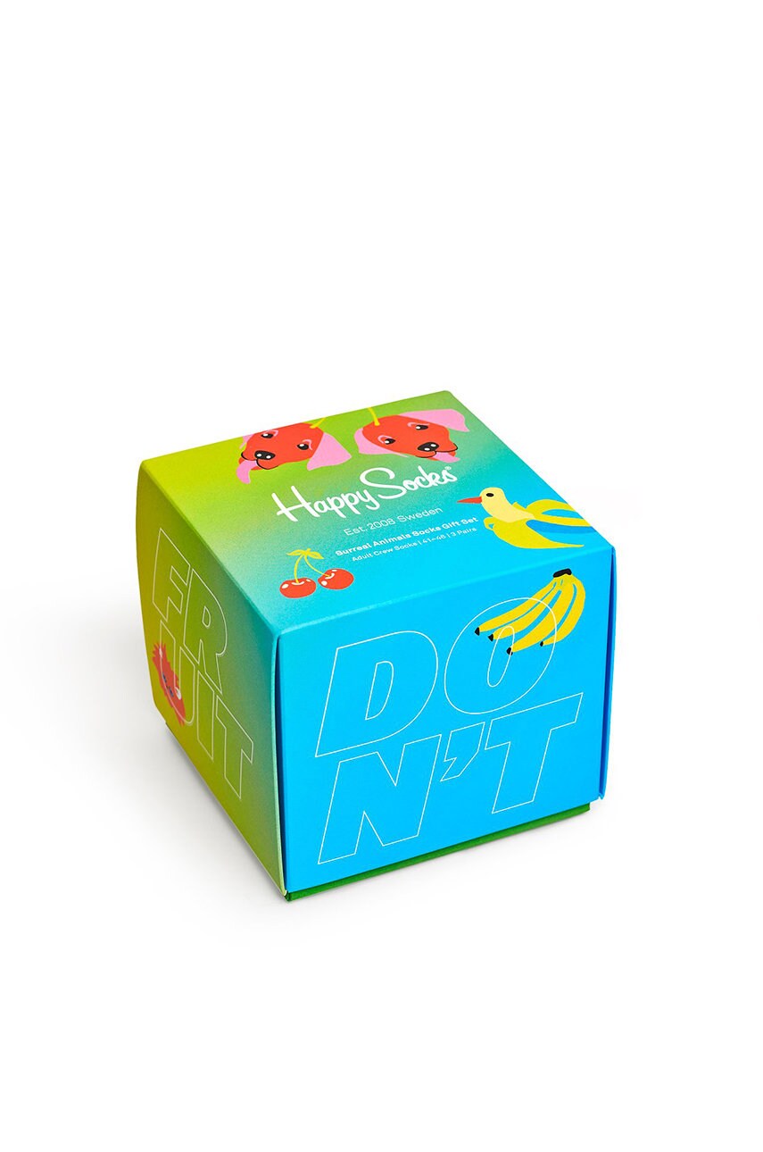 Happy Socks - Ponožky Surreal Animal (4-pack)