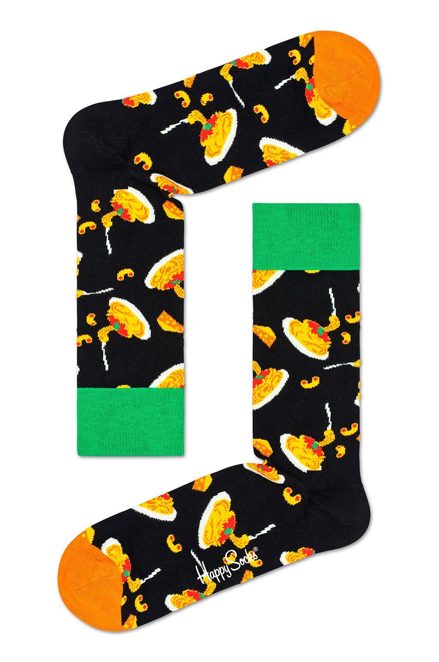 

Happy Socks - Носки Mac & Cheese Sock, Чёрный