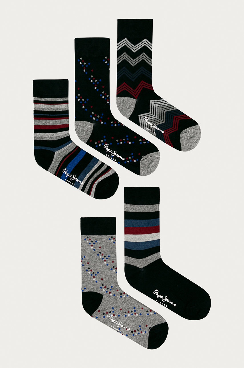 

Pepe Jeans - Носки Elmer (5-pack, Барвистий