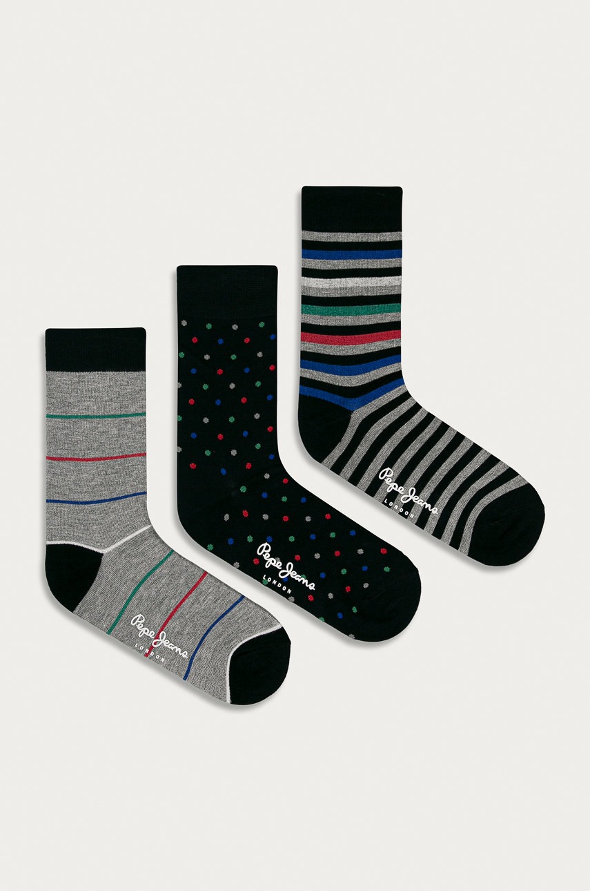 

Pepe Jeans - Носки Drew (3-pack, Барвистий