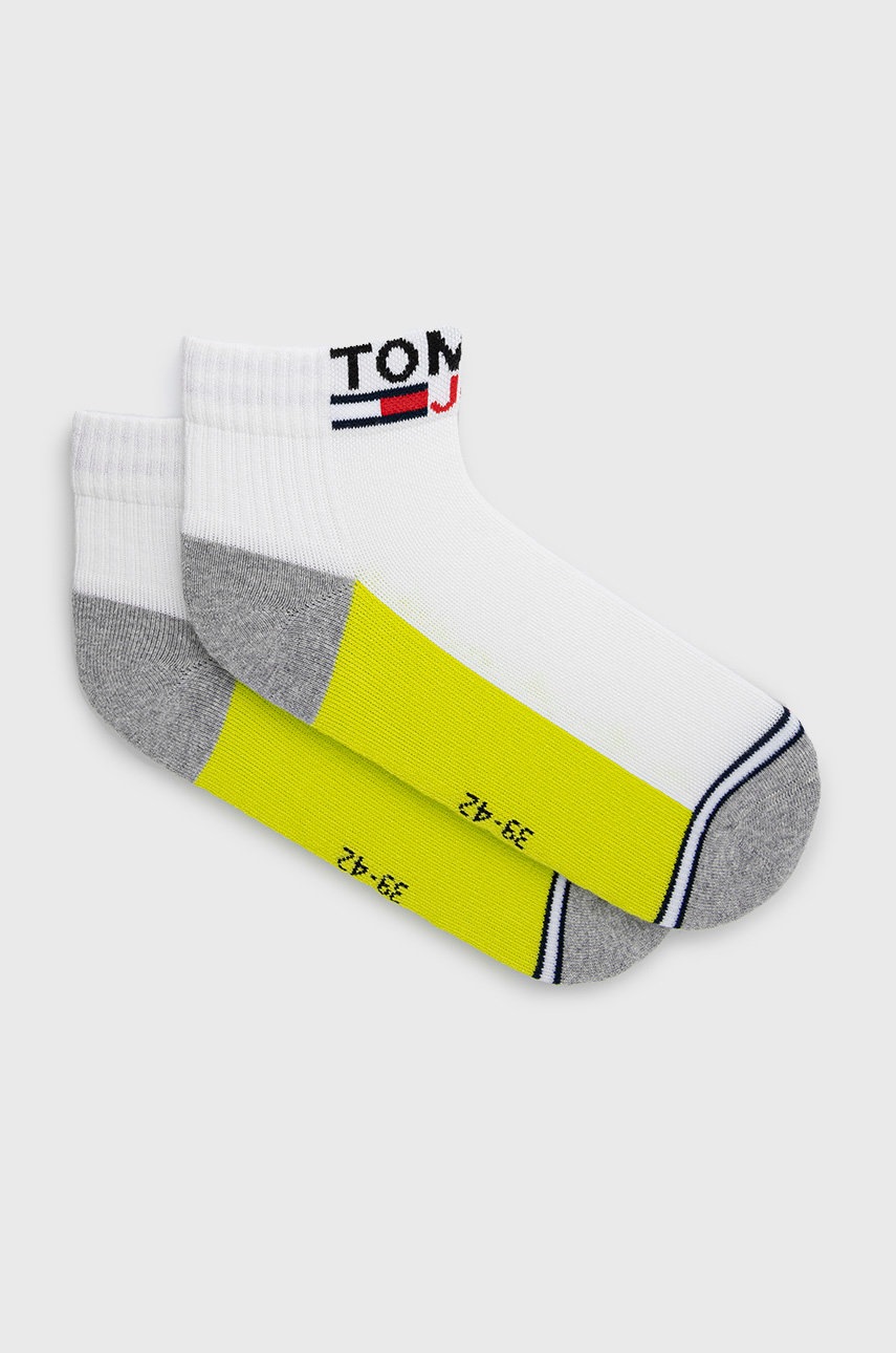 

Tommy Jeans - Къси чорапи (2 чифта), Бял