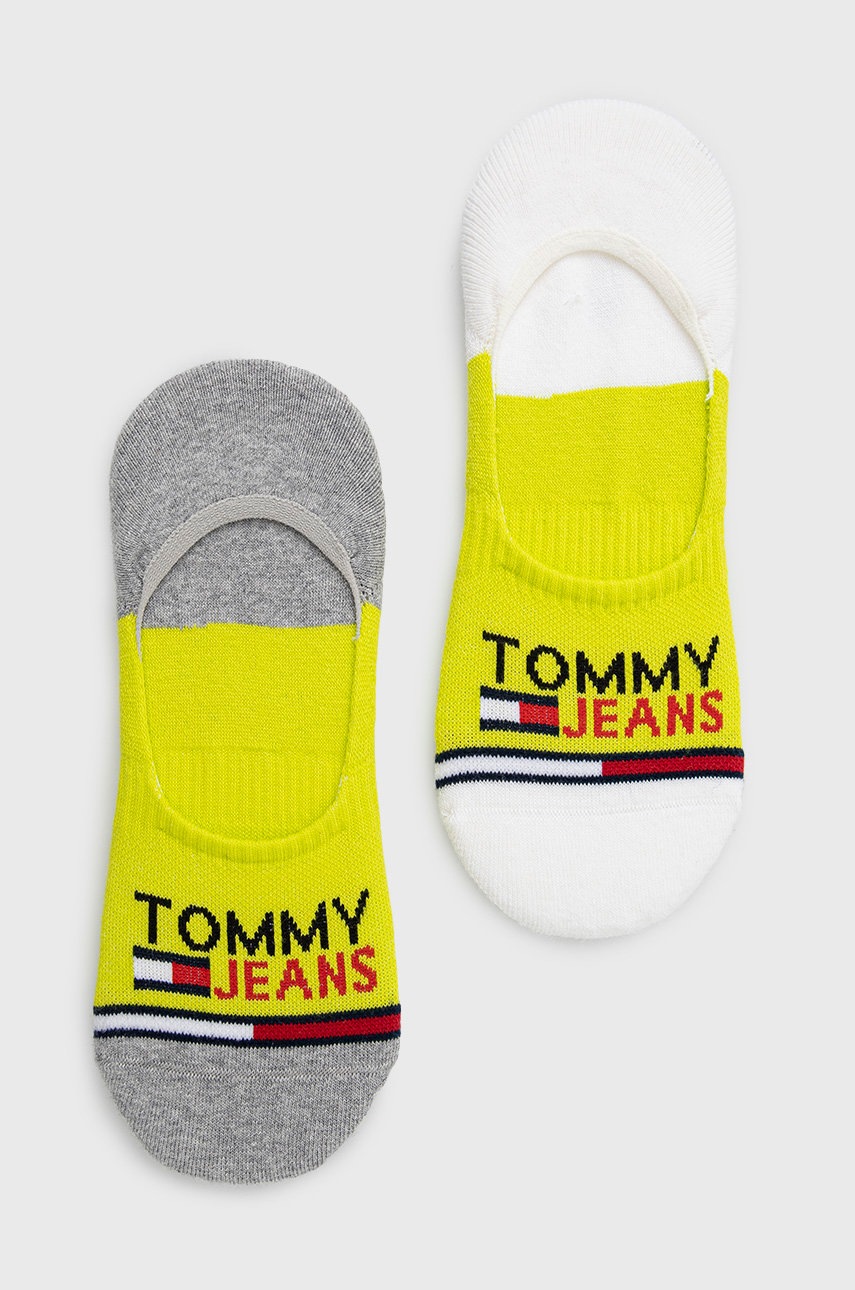 

Чорапи Tommy Jeans (2-pack) в зелено, Зелен