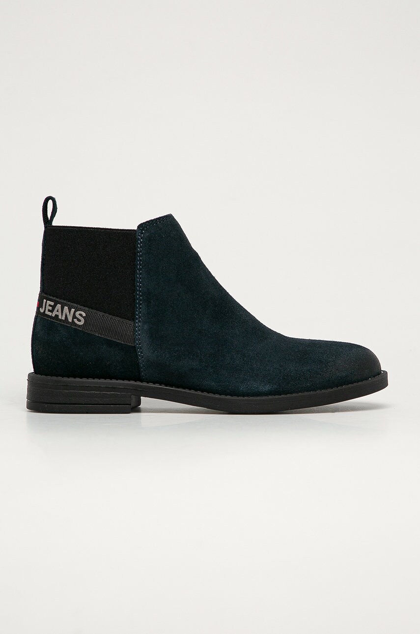 Tommy jeans - cizme din piele intoarsa