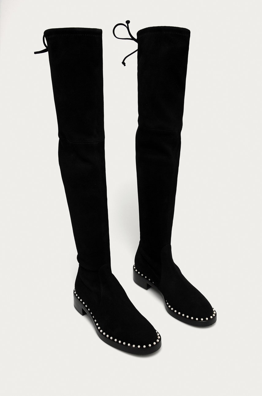 

Stuart Weitzman - Кожаные сапоги Lowkand Pearl