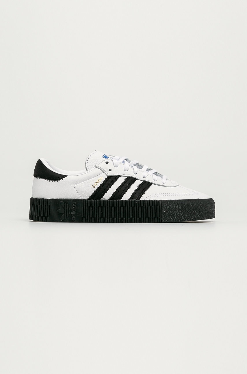 

adidas Originals - Кожаные кроссовки Sambarose W, Белый