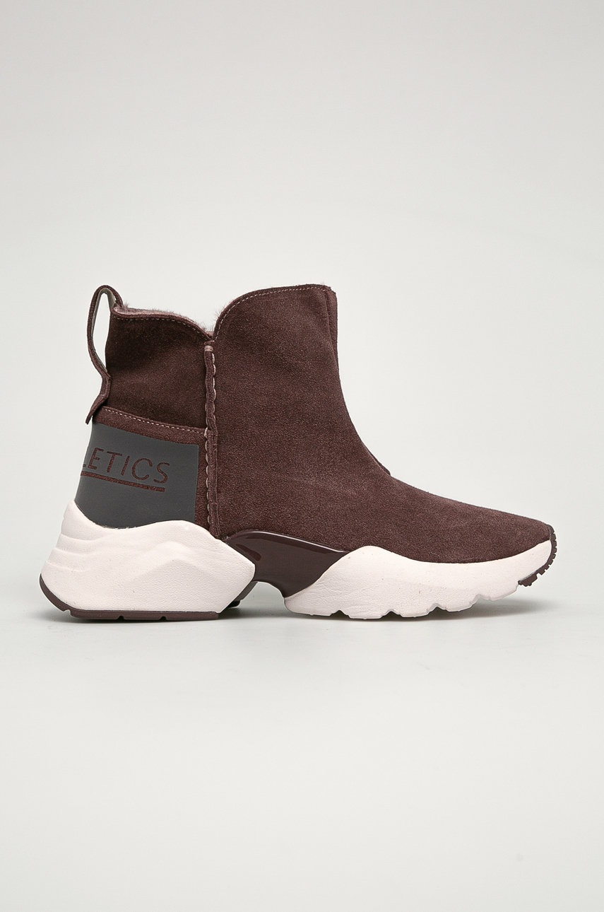 Tamaris - Cizme de zapada din piele intoarsa