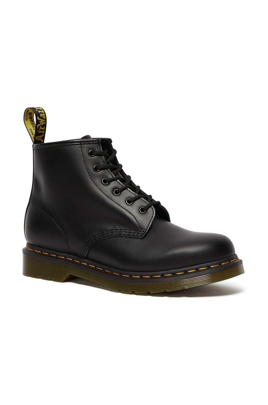 Δερμάτινα workers Dr. Martens 11 Yellow Stitch NHL Pittsburgh Penguins 101 Yellow Stitch χρώμα: μαύρο IL3431 26230001 φωτογραφία