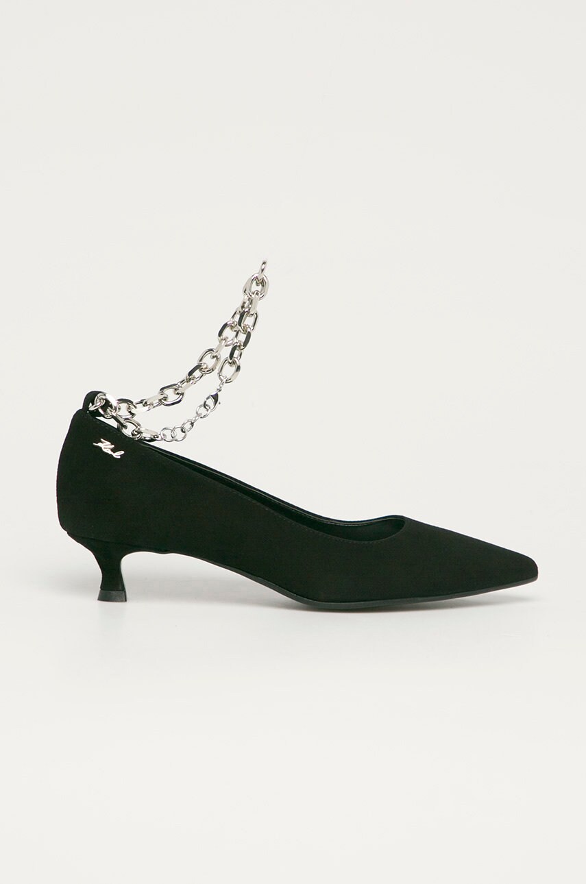 Karl lagerfeld - tocuri din piele intoarsa