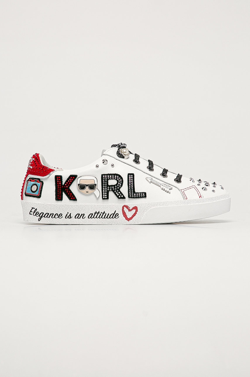 Karl Lagerfeld - Ghete de piele