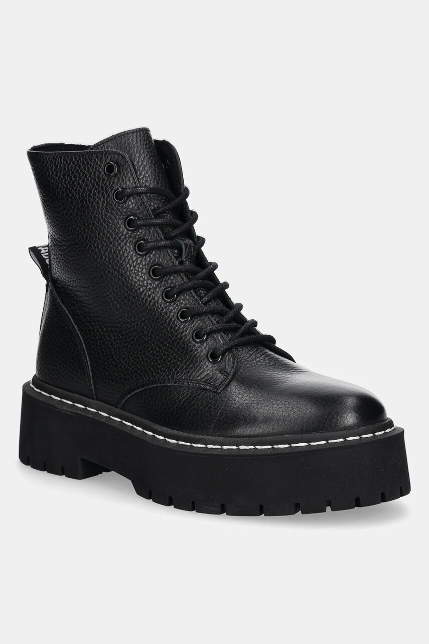 

Steve Madden - Кожени кубинки, Черен