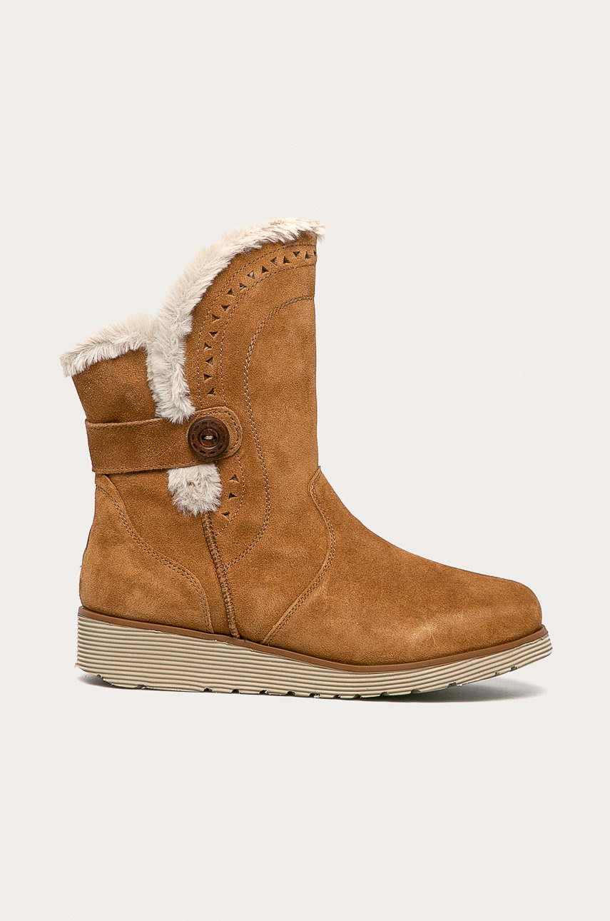 Skechers - Cizme de zapada din piele intoarsa