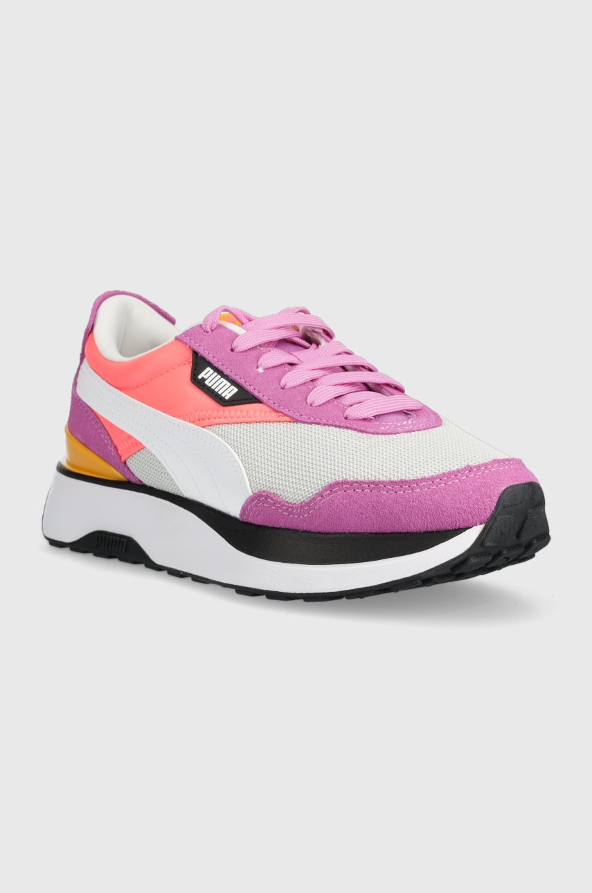 

Черевики Puma колір рожевий на платформі