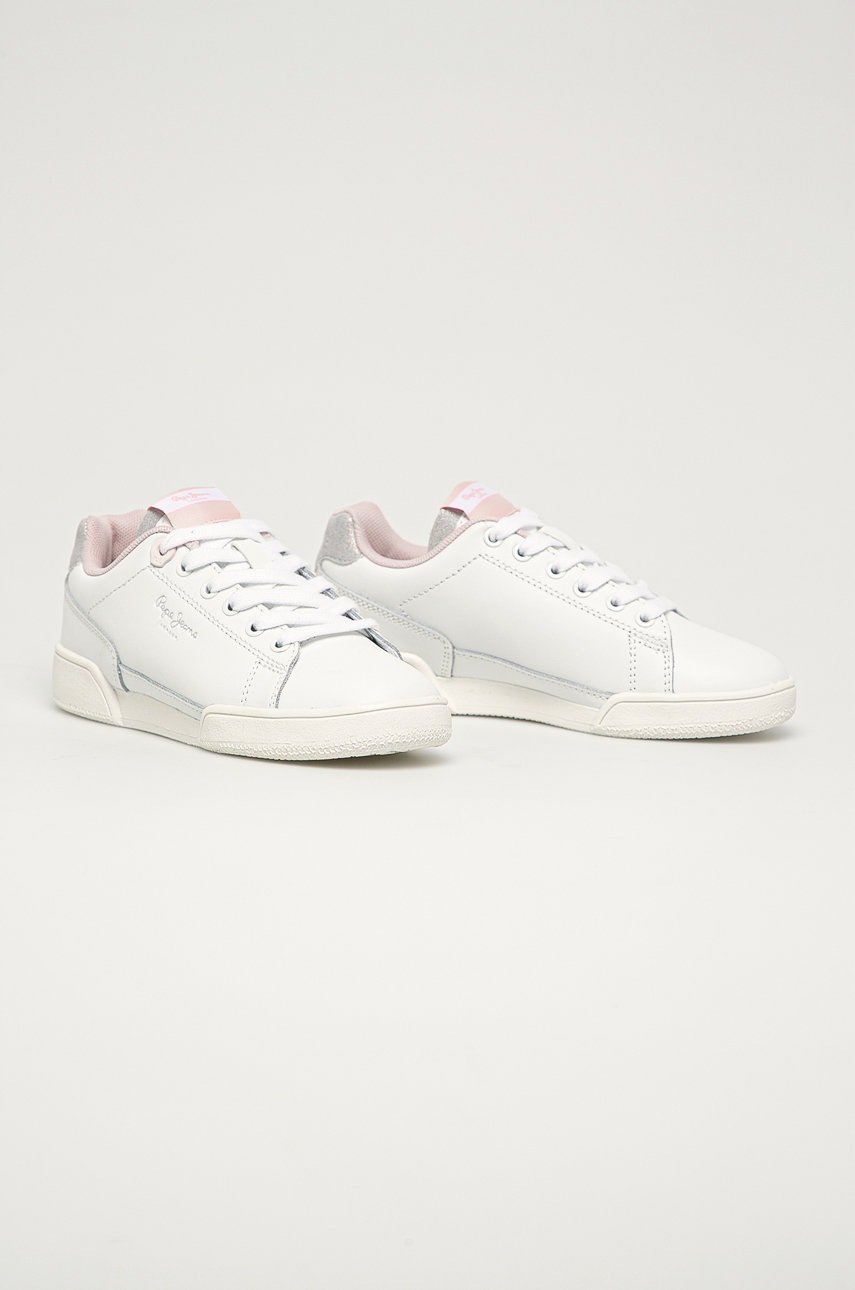 

Pepe Jeans - Детские кожаные кроссовки Lambert Basic