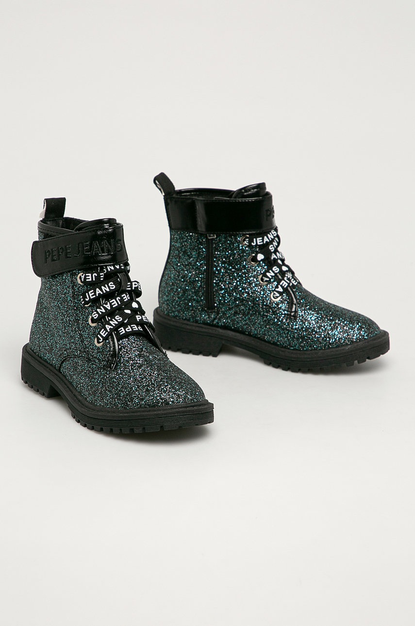 

Pepe Jeans - Дитячі черевики Hatton Velcro Glitter